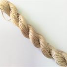 фото Шнур нейлоновый плетеный 1 мм для изготовления браслетов и тд. кремовый FLT.1.023