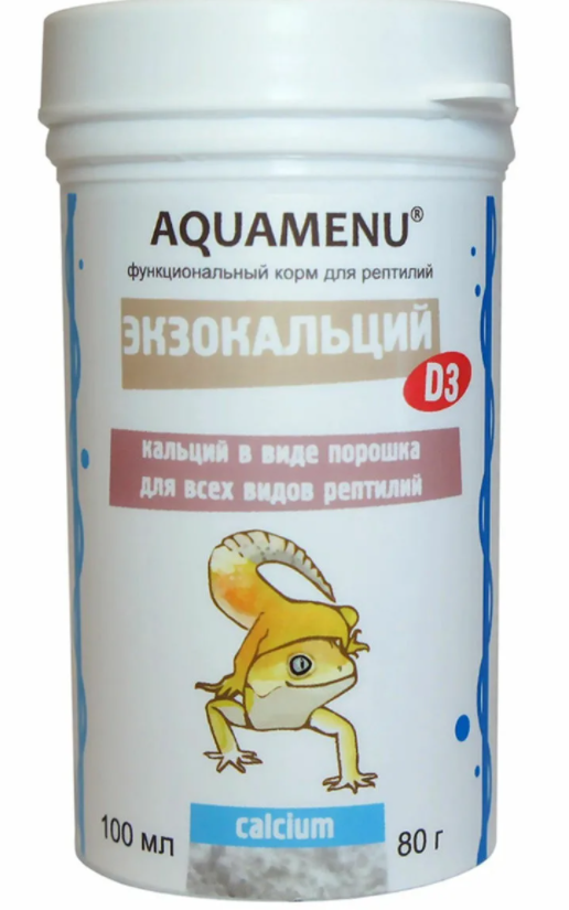 Функциональный корм AQUAMENU "Экзокальций+D3