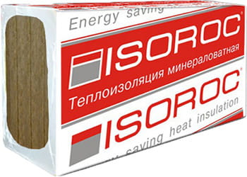 Утеплитель Isoroc Изолайт П-50, 1000x600х50 мм (8 плиты/4.8 м²)