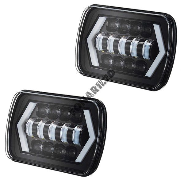 Светодиодные фары 5" дюймов MAIN5-60W Black