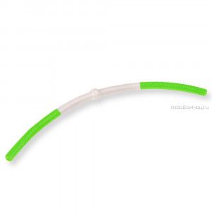 Силиконовые приманки Cool Place Червь Лапша Доширак 10 см / цвет: бело-зеленый