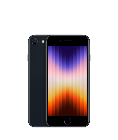 Смартфон Apple iPhone SE 2022 64 Gb, черный