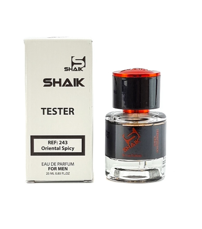 Тестер Shaik M243 (Carolina Herrera Bad Boy), 25 ml
