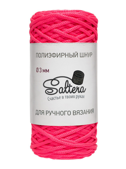 Полиэфирный шнур 136 ярко-розовый