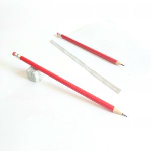 Pencil Marking Red Wax