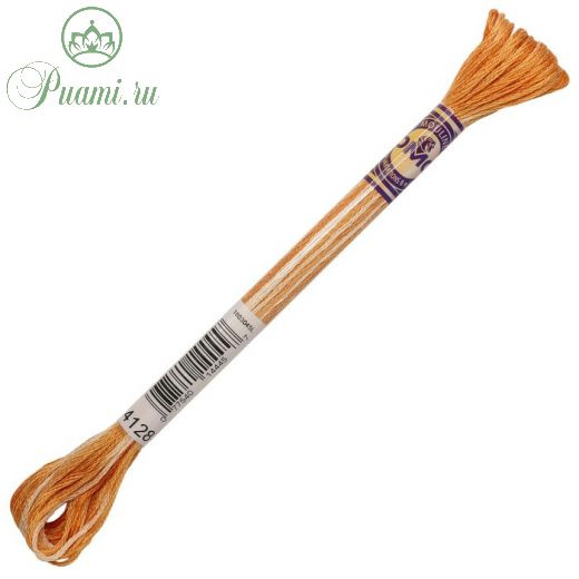 Нитки мулине 417, DMC, длина 8 м, 6 шт. в упаковке (4128)