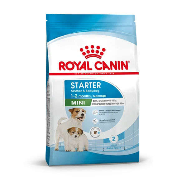 Сухой корм для щенков мелких пород Royal Canin Mini Starter до 2 месяцев