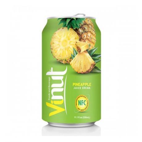 Напиток Vinut сокосодержащий "Cок ананасовый", объем 330 мл