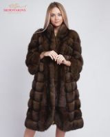 Шуба пальто из баргузинского соболя Москва купить пошить на заказ фото отзывы цены