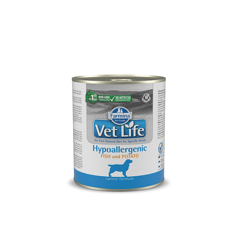 Vet life консервы. Консервы Фармина vet Life Dog Gastro-intestinal при заболеваниях ЖКТ для собак 300 гр. Корм Farmina Gastrointestinal для собак. Farmina vet Life Hypoallergenic Fish & Potato. Renal VETLIFE Farmina паштет.