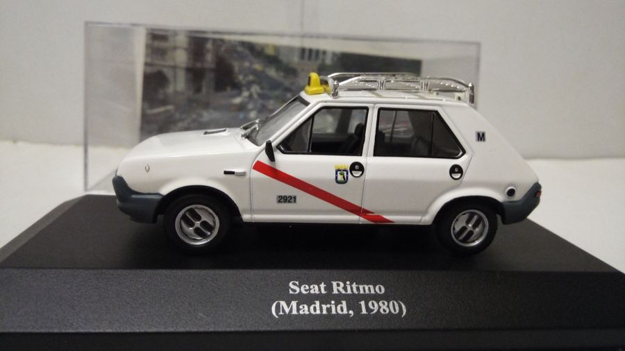 Seat Ritmo Madrid  1980 Taxi (IXO-ALTAYA) 1/43
