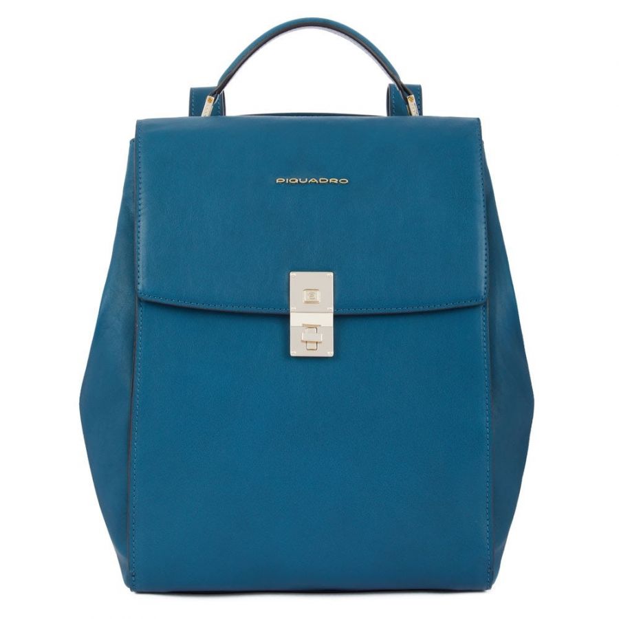 Рюкзак женский кожаный Piquadro CA5278DF/OT синий