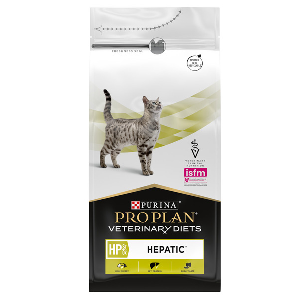 Сухой корм для кошек PRO PLAN Veterinary Diets HP St/Ox Hepatic при печеночной недостаточности 1.5 кг