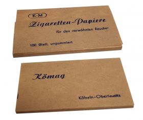 Сигаретная (папиросная) бумага для самокруток. Германия. Середина 1940-х. Упаковка 100 листов. Ali