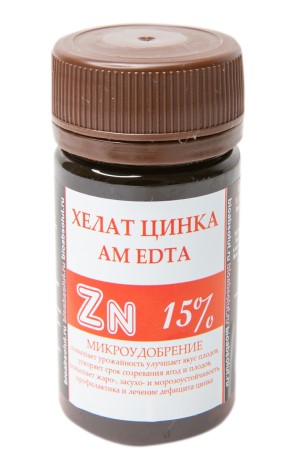 Удобрение минеральное ХЕЛАТ ЦИНКА АМ EDTA Zn 15%, 50 г