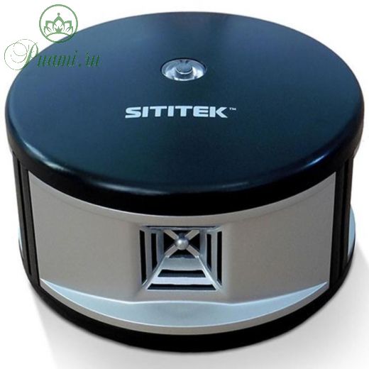 Отпугиватель грызунов SITITEK 360, универсальный, ультразвуковой, до 500 м2, от сети, чёрный