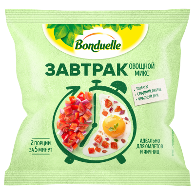 Овощной микс Завтрак с томатами  200г Бондюэль