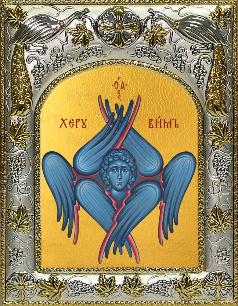 Икона Херувим Шестикрылый (14х18)