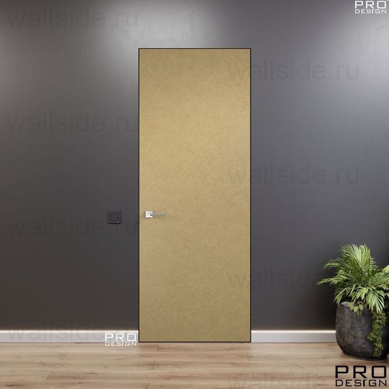 Скрытая двери Pro Design Panel МДФ внутреннего открывания