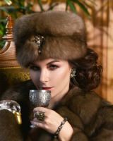 Меховая женская шапка из соболя купить в Москве фото соболь шапка
