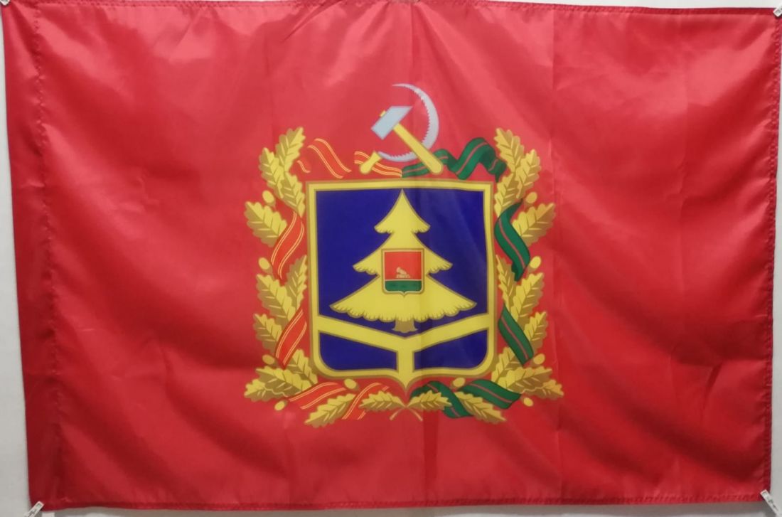 Флаг Брянской области 135х90см