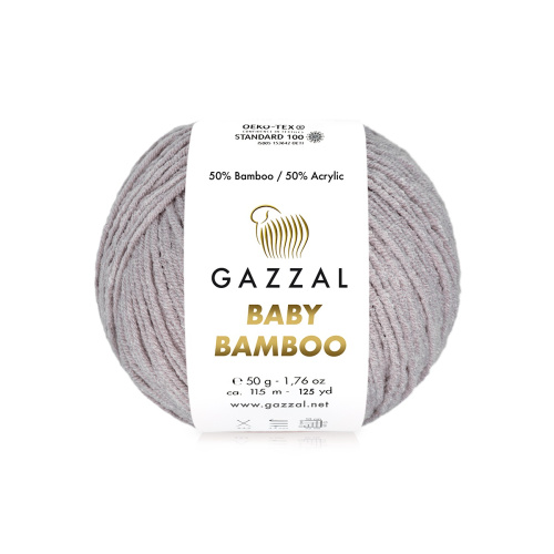 Baby bamboo (Gazzal) 95224-бежево-серый