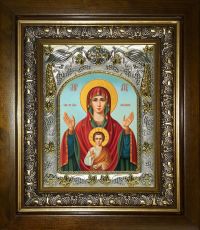 Икона Знамение икона Божией матери (14х18)