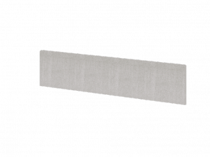 Экран фронтальный к столам 1800x30x400 S-59 (Цвет ткани: серый)
