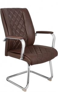 Кресло посетителя RT-720BS коричневое