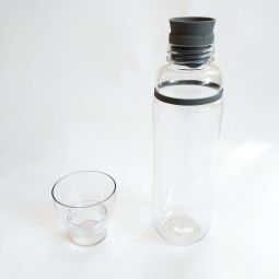 бутылки для воды из переработанного пластика