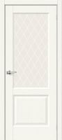 Дверь ПО Неоклассик-33 White Wood / White Сrystal