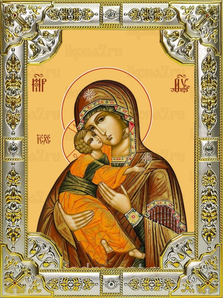 Икона Владимирская икона Божией матери (18х24)