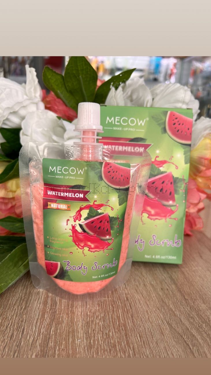 Mecow body scrub watermelon natural