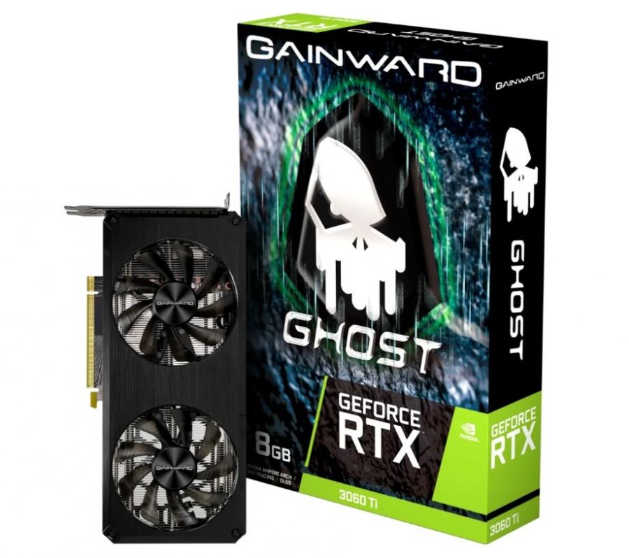 Видеокарта Gainward GeForce RTX 3060Ti Ghost 8Gb GDDR6