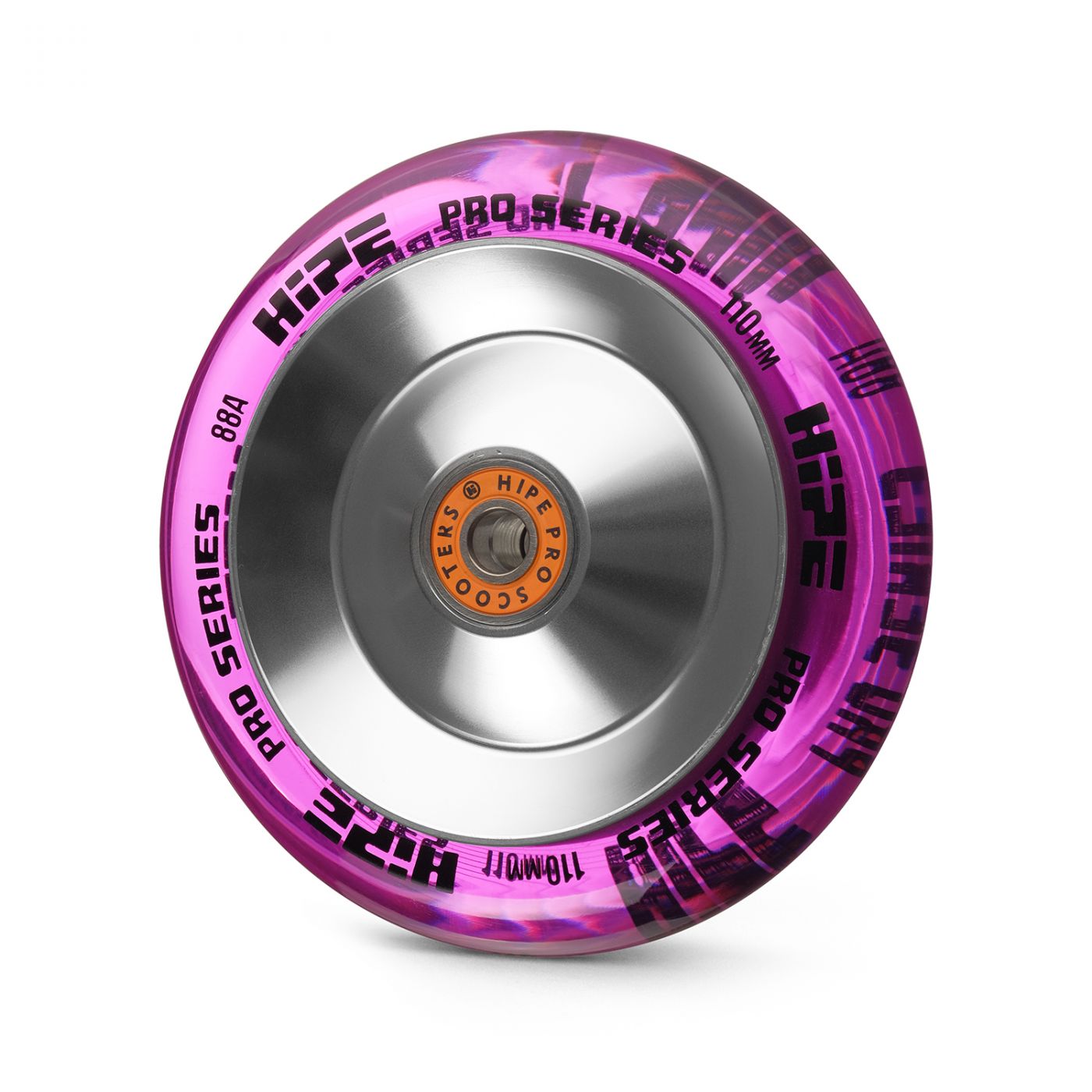 Колесо HIPE H72 110мм silver/pink