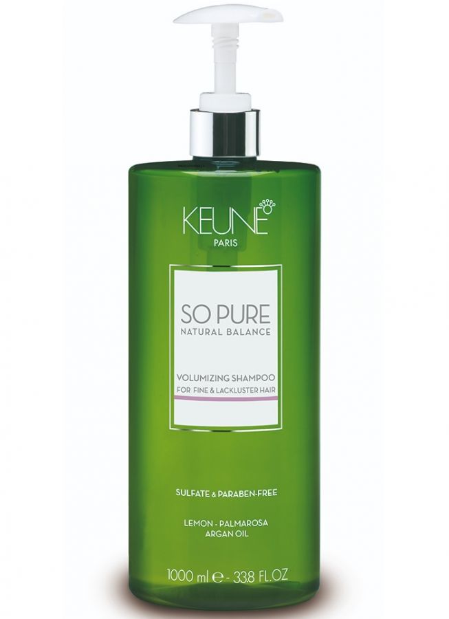 Keune So Pure Шампунь придающий объем/ Volume Shampoo 1000 мл.