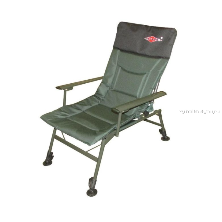 Кресло карповое складное Mifine 55011 с подлокотниками
