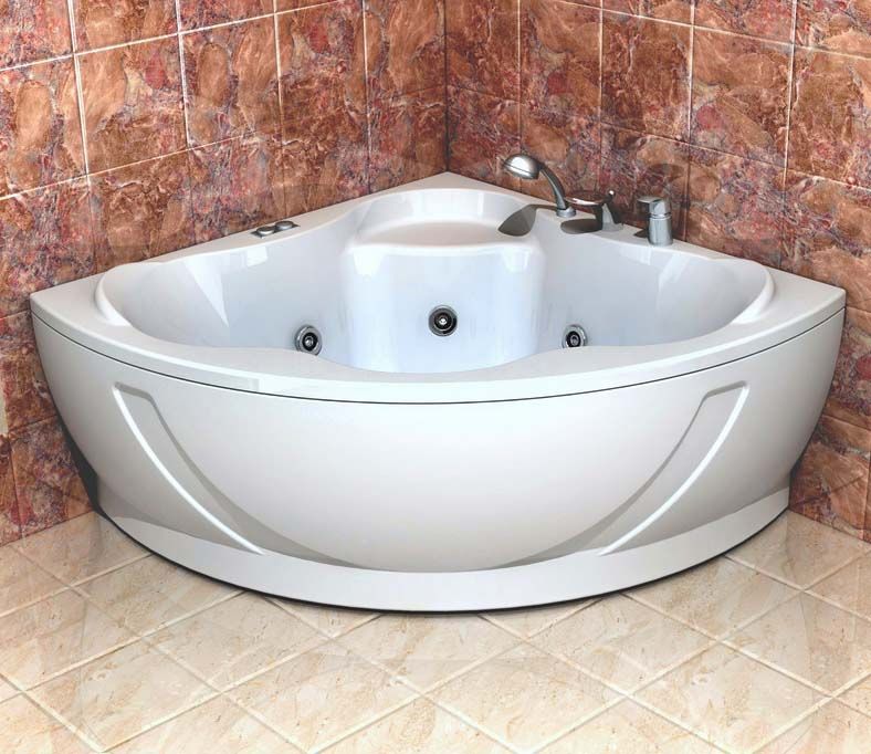 Акватек полимерная ванна Галатея 135х135 схема 1