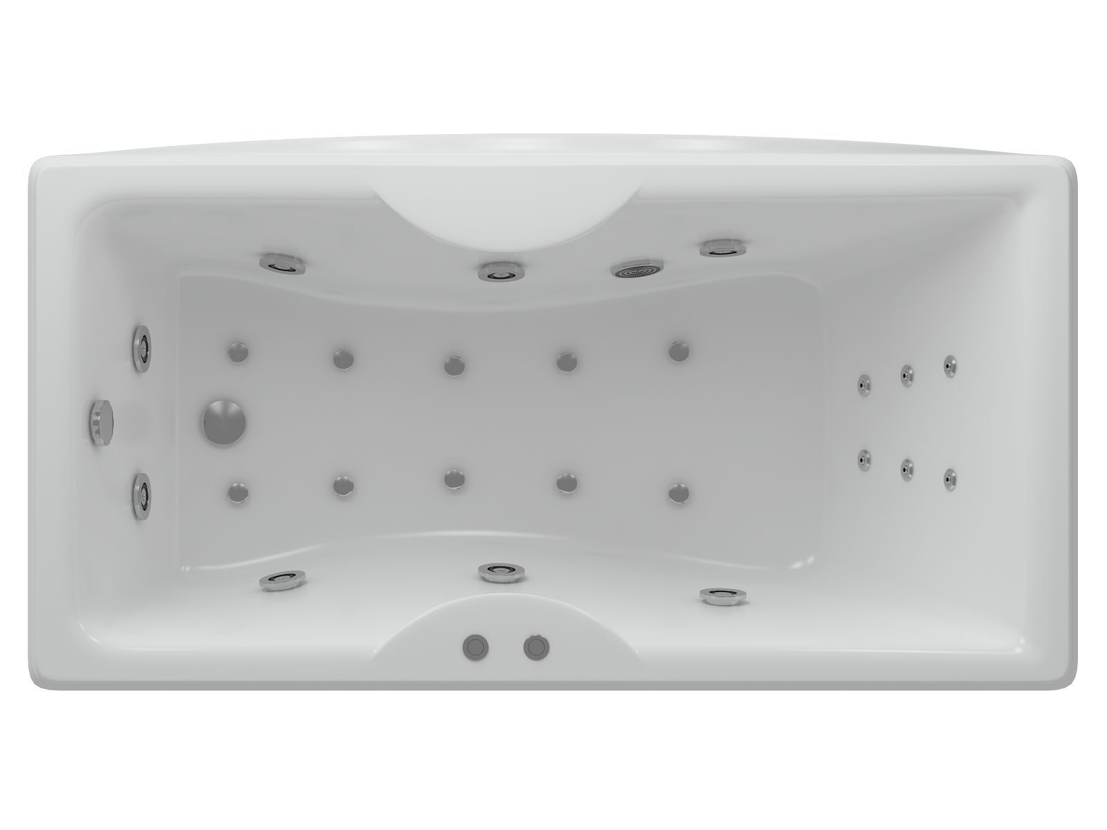 Акватек полимерная ванна Феникс 170х75 схема 2