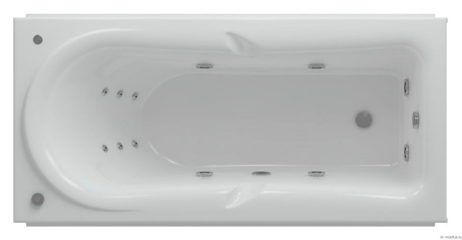 Акватек полимерная ванна Леда 170х80 ФОТО