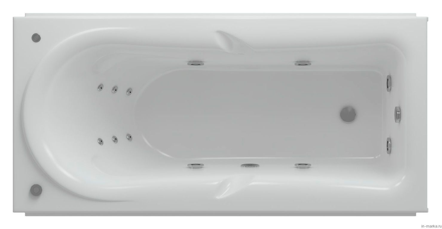 Акватек полимерная ванна Леда 170х80 схема 2