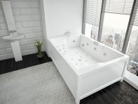 Акватек Дорадо отдельностоящая полимерная ванна 190х130 схема 2