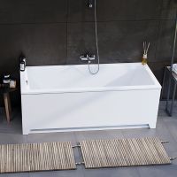Пристенная ванна Акватек София с каркасом 150х70 схема 4