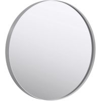 Круглое зеркало в металлическом профиле Aqwella Neringa схема 1