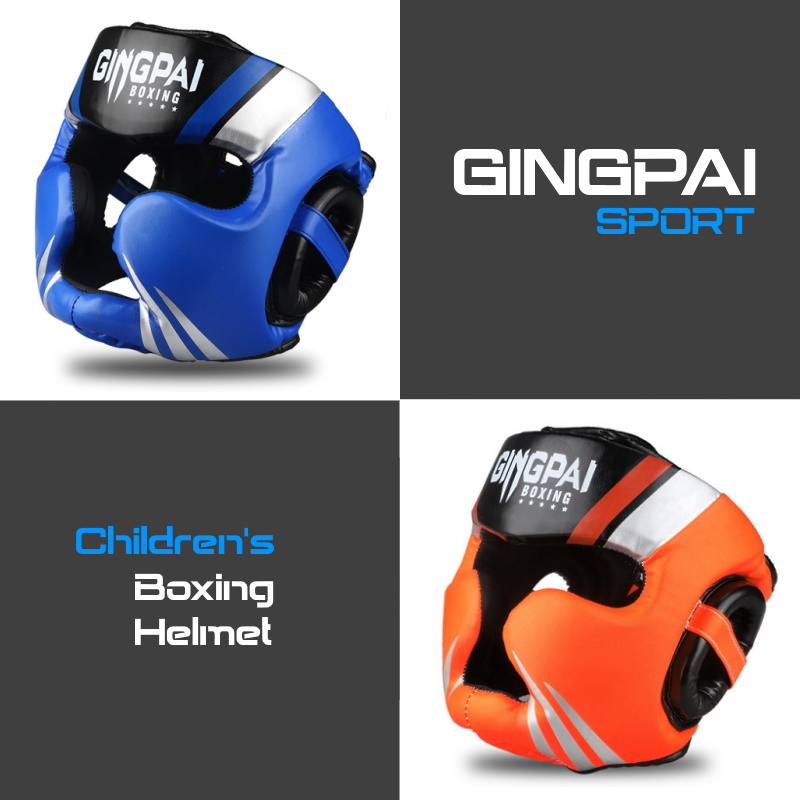 Детский шлем GINGPAI K3OU для единоборств