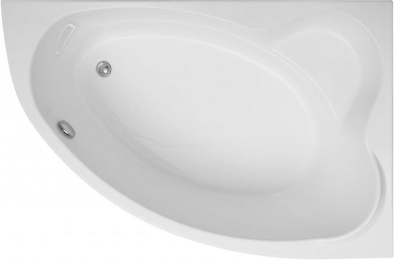 Акриловая ванна Aquanet Lyra 150x100 R, с каркасом