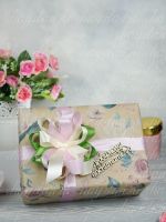 Коробка с чаем и сладостями "Розы для воспитателя"
