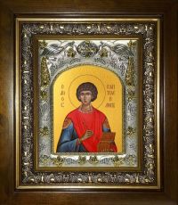 Икона Пантелеимон великомученик и целитель (14х18)