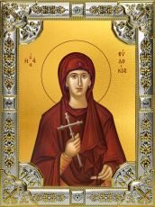 Икона Евдокия Илиопольская преподобномученица (18х24)
