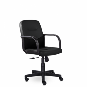 Кресло компьютерное Фест Комби Н пластик Z11/Е11-к (черный)
